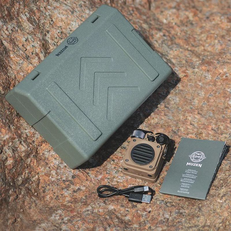 Muzen Wild Mini Rugged Outdoor Speaker | Desert, , large image number 6